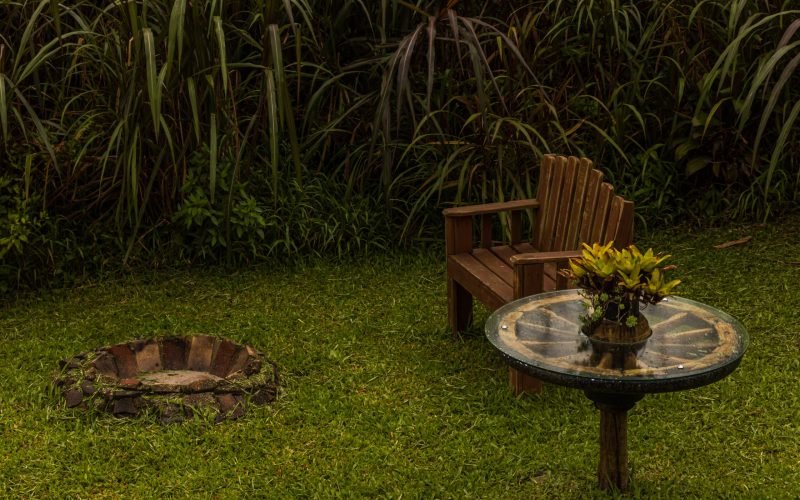 Área externa com fogo de chão 01.