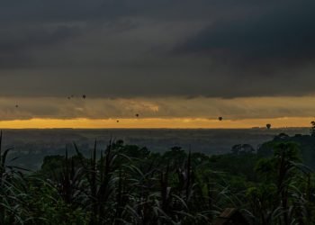 Vista para cidade de Praia Grande.